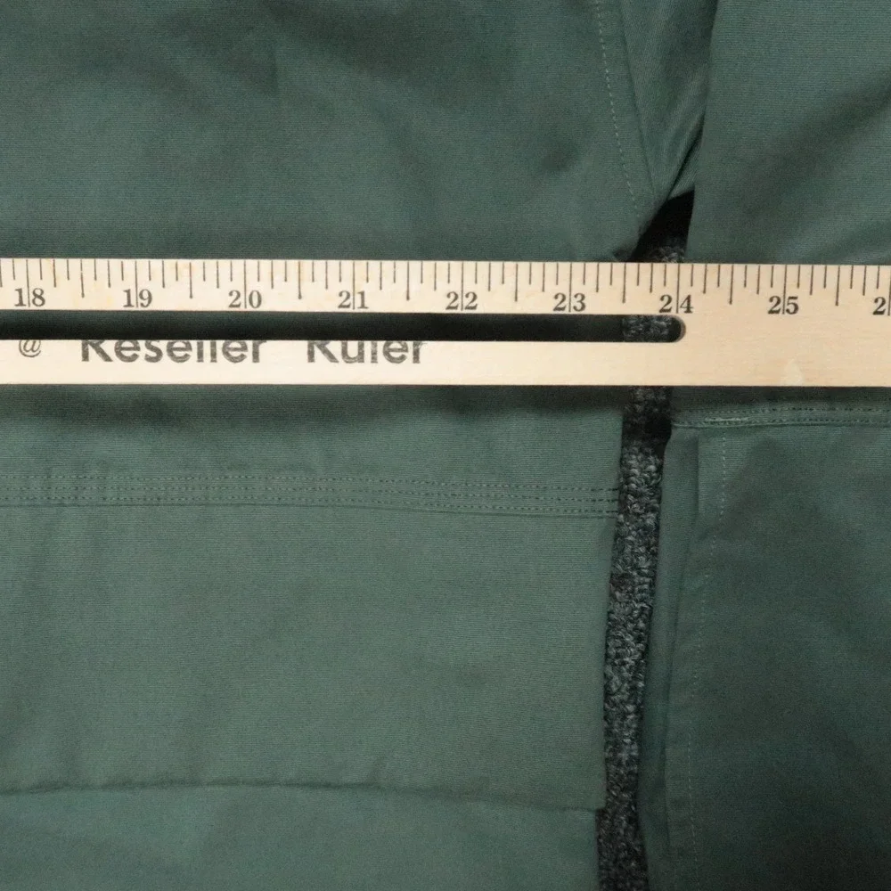 Lululemon‎ Jacket Women Large Green Glyde 2 In 1 Adaptable Zip Pocket Popover